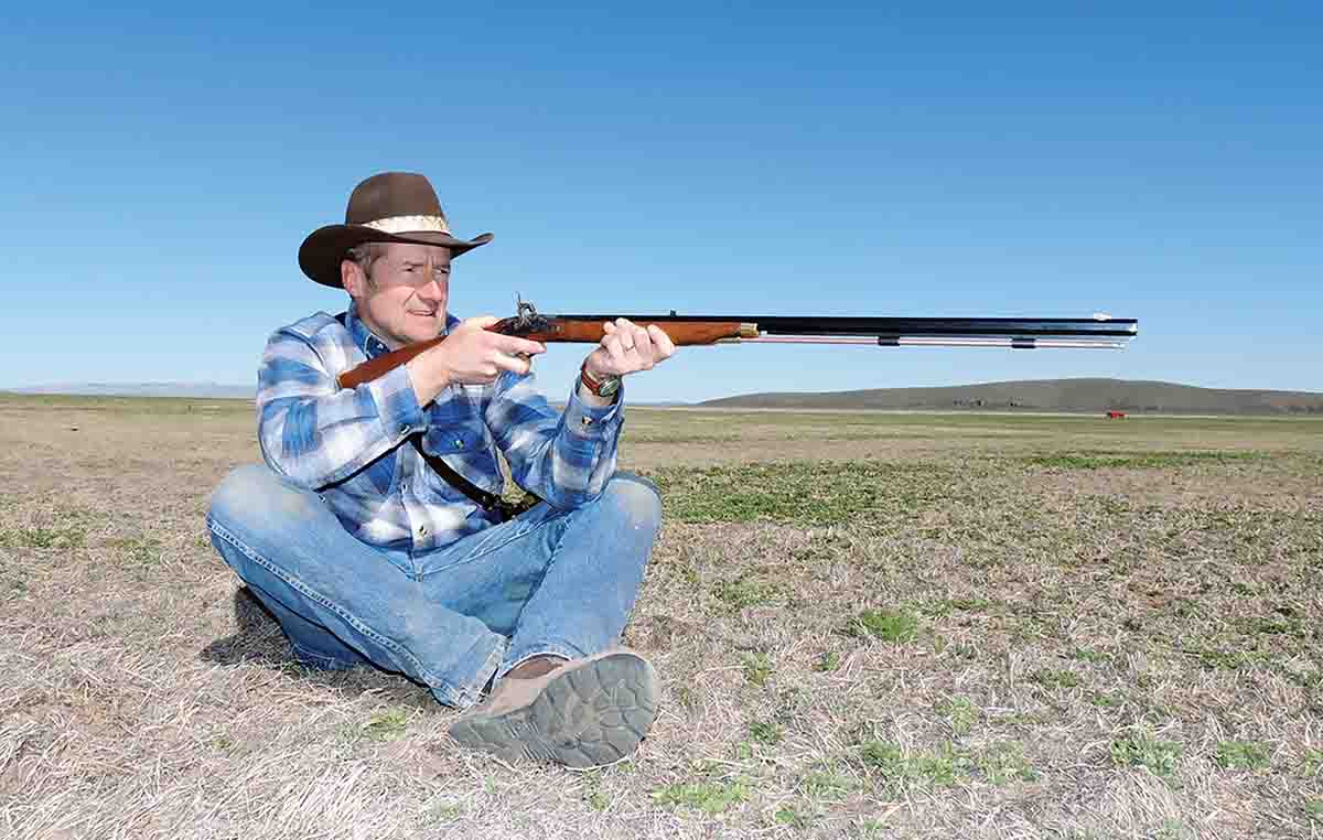 The .32-caliber Traditions has proved the undoing of many sage rats on the fields near Crane, Oregon.